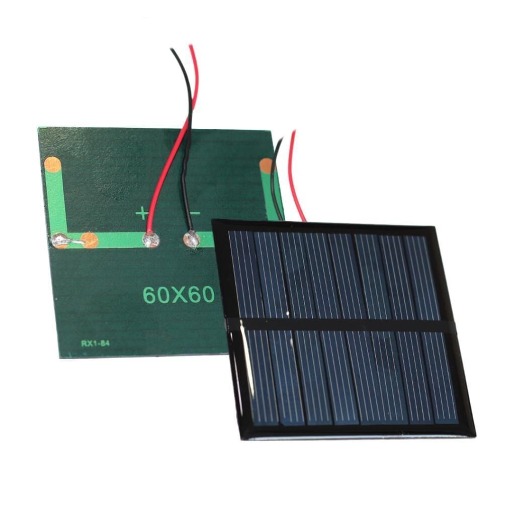 Öğrenci̇ler İçi̇n 4.2 Volt - 0.6 Watt 60x60 Mm Solar Güneş Paneli̇