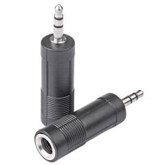3.5 Mm Stereo Erkek/1 Di̇şi̇ 6.3 Mm Jack (6.3 Mm-3.5mm Çevi̇ri̇Cİ)