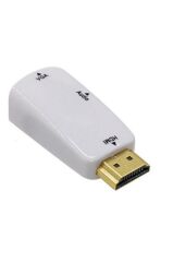 Hdmi To Vga Monitör Çevirici Dönüştürücü Adaptör 10 Adet