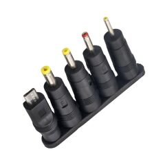 Çoklu Yedek Adaptör Uç Çevirici (2.5x0.7mm - 4.8x1.7mm - 3.0x1.1mm - 4.0x1.7mm - Micro USB)