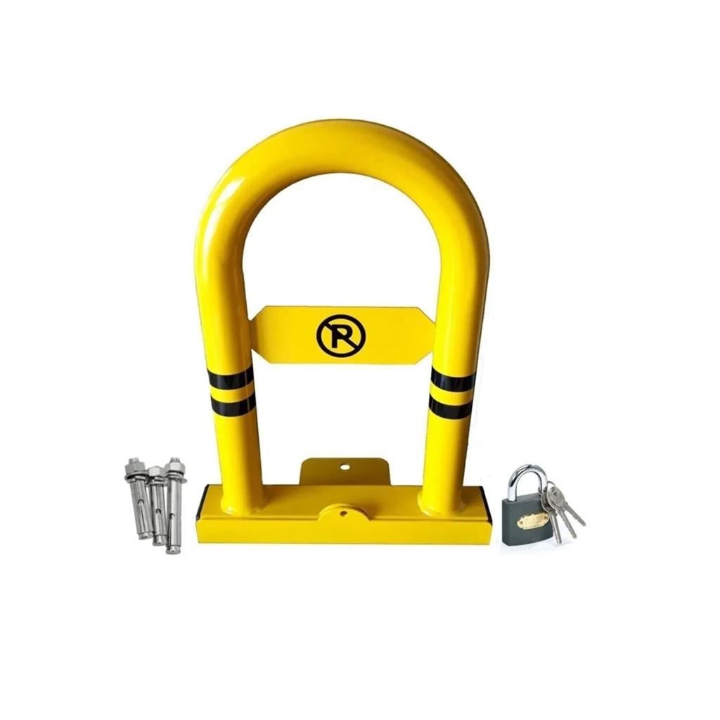 OTOPARK BARİYERİ METAL KİŞİSEL OTOPARK KİLİDİ PARK DEMİRİ 3 Adet