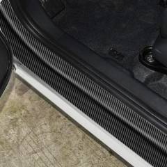 Siyah Karbon Kaplama Şerit Çıta Kaplama Folyosu