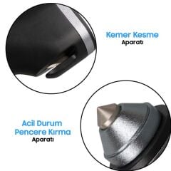 12-24v Çi̇ft USB Gi̇ri̇şli̇ 5v-2.4a Di̇ji̇tal Voltaj Ekranli Araç Çakmaklik Şarj Aleti̇