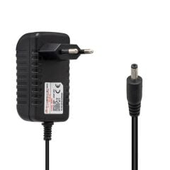 18V 1A Adaptör 3.5x1.35 mm Uç – Priz Tipi Plastik Kasa Güç Kaynağı