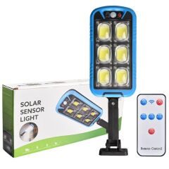 150 COB Ledli̇ Solar Sensörlü Duvara Monte Solar Lamba