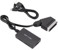 Scart To Hdmi 1080p AV Video Çevirici Dönüştürücü Adaptör