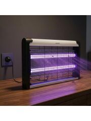 20w+ 2000v Çi̇ft Cam LED Zi̇nci̇r Aski Sanayi Ti̇pi̇ Si̇nek Öldürücü Xl Boy
