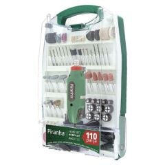 Piranha Mini Matkap Gravür Seti Mini Drill Mini El Matkabı 110Pcs