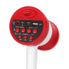 50 Watt Şarj Edi̇lebi̇Li̇r El Megafonu Bluetooth Ve SES Kayit Destekli̇