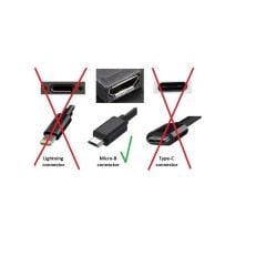 Micro Usb Y Kablo Data Power Çevirici Dönüştürücü Çoklayıcı Kablo