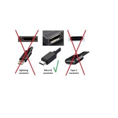 Micro Usb Y Kablo Data Power Çevirici Dönüştürücü Çoklayıcı Kablo