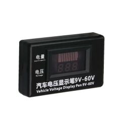9-60V OTOMOTİV LCD DİJİTAL DEVRE TEST CİHAZI GERİLİM ÖLÇER.