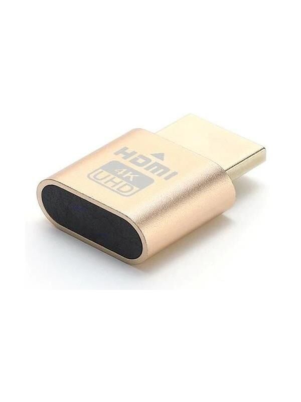 Hdmi 4k Uhd Dummy Plug Minning Bitcoin Sanal Monitör Ekran Kartı Emülatörü.