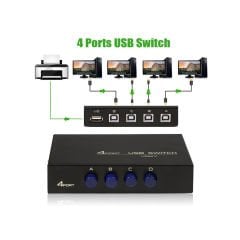 Yazıcı Printer Switch Çoklayıcı Çoğaltıcı 4 Port