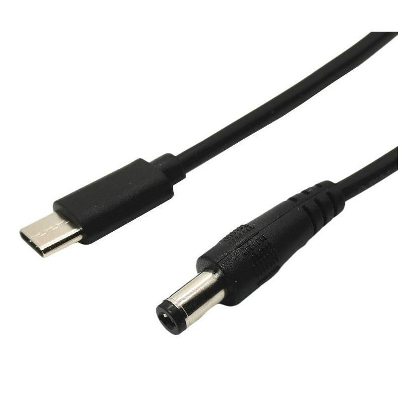 Type C To Dc 12V Pd 5.5*2.5mm Adaptör Çevirici Power Şarj Kablosu 1 Adet