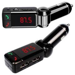 Bluetooth Araç Kiti MP3 Audio FM Transmitter AUX
