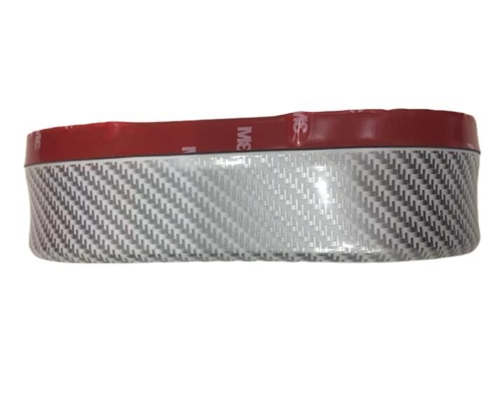 Samurai Ez Lipi Beyaz Karbon Tampon Koruma Eki Yapışkanlı 2.5 Metre