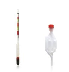 Üçlü Ölçek Hidrometre ve Hava Kilidi Seti