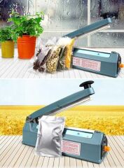 PFS-200M Poşet Ağzı Kapama Yapıştırma Makinası Metal Gövde