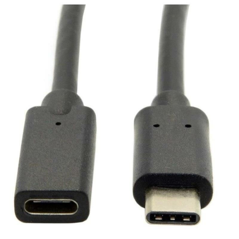 4339 Type C USB 3.1 Uzatma Kablosu Ekleme Dişi Erkek Uzatıcı Kablosu 50 cm