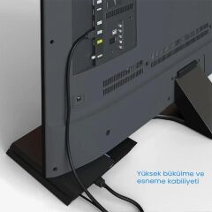 50 cm HDMI Kablo - v1.4b - Full HD 3D 1080P 144Hz - Görüntü, Ses ve İnternet Aktarım Premium HDMI Kablosu