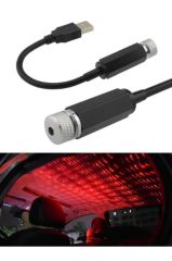 Araç Içi Usb Ayak Altı Tavan Led Aydınlatma Disko Işık Ev Oda Dekorasyon Gece Lambası