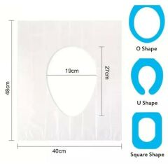 Hijyenik Tek Kullanımlık Klozet Kapağı Poşeti 50 Adet