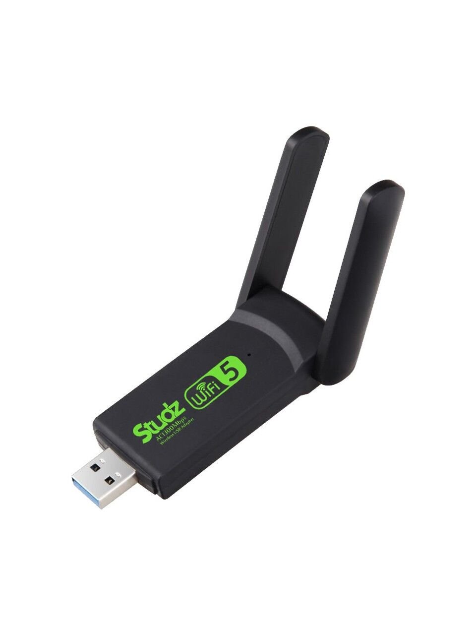 Studz Dual Band USB 3.0 Adaptör Kablosuz Wifi Alıcı AC1300 Wireless Adaptör