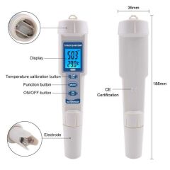 PH-3508 4'ü 1 arada PH Metre TDS EC ve Sıcaklık Ölçer