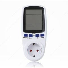 Enerji Sarfiyat Ölçer Watt Metre Elektrik Harcama Ölçer Priz Tipi 16A 3680W Enerji Sarfiyat Ölçer