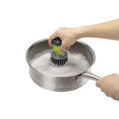 Deterjan Hazneli̇ Kolay Bulaşik Yikama Temi̇zleme Firçasi Bulaşik Sünger (Lavabo, Mutfak)
