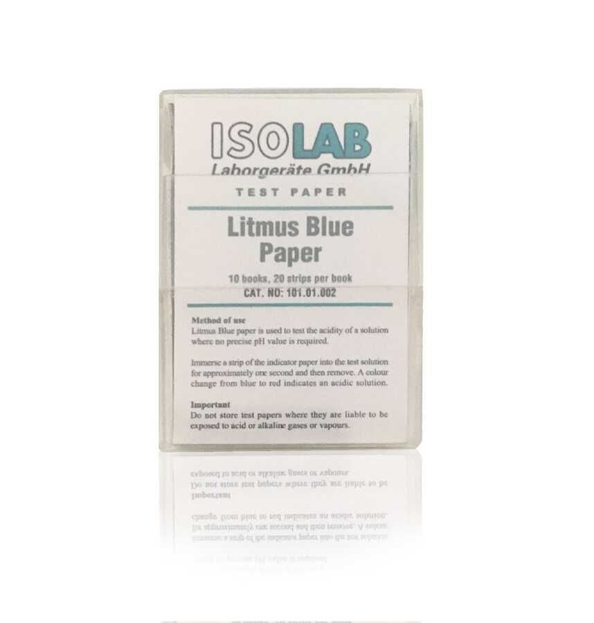 ISOLAB Turnusol Kağıdı Mavi 200ad.