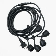 5li̇ E27 Duy Sirali 5 Metre Lamba Kablosu (5 Adet Duy İçeri̇r)