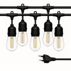 5li̇ E27 Duy Sirali 5 Metre Lamba Kablosu (5 Adet Duy İçeri̇r)