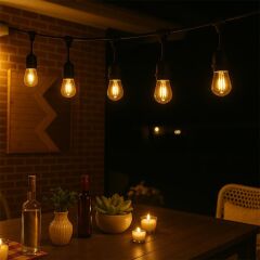 5li̇ E27 Duy Sirali 5 Metre Lamba Kablosu (5 Adet Duy İçeri̇r)