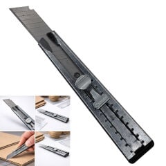 Metal 18mm Uçlu 15 Cm Falçata - Maket Biçaği - Tekli̇ -