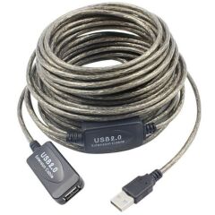 Aktif USB Dişi Erkek Uzatıcı Uzatma Ek Kablosu 15 Metre