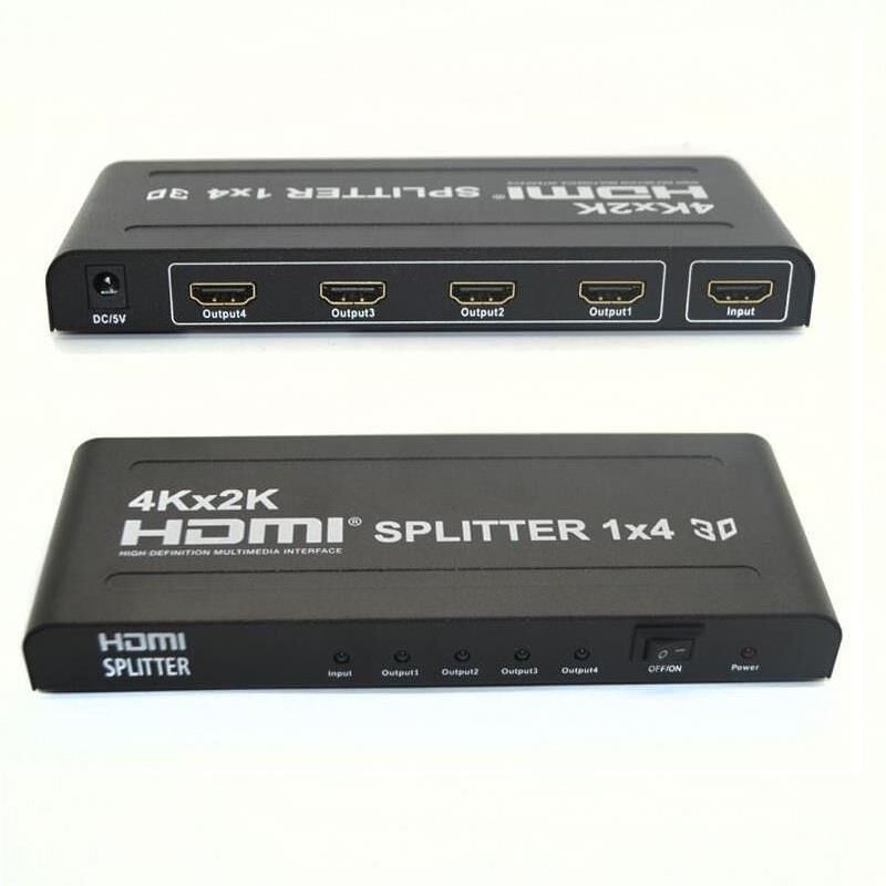 5121 4K Hdmi Switch Splitter 4 Port Çoklayıcı Çoğaltıcı