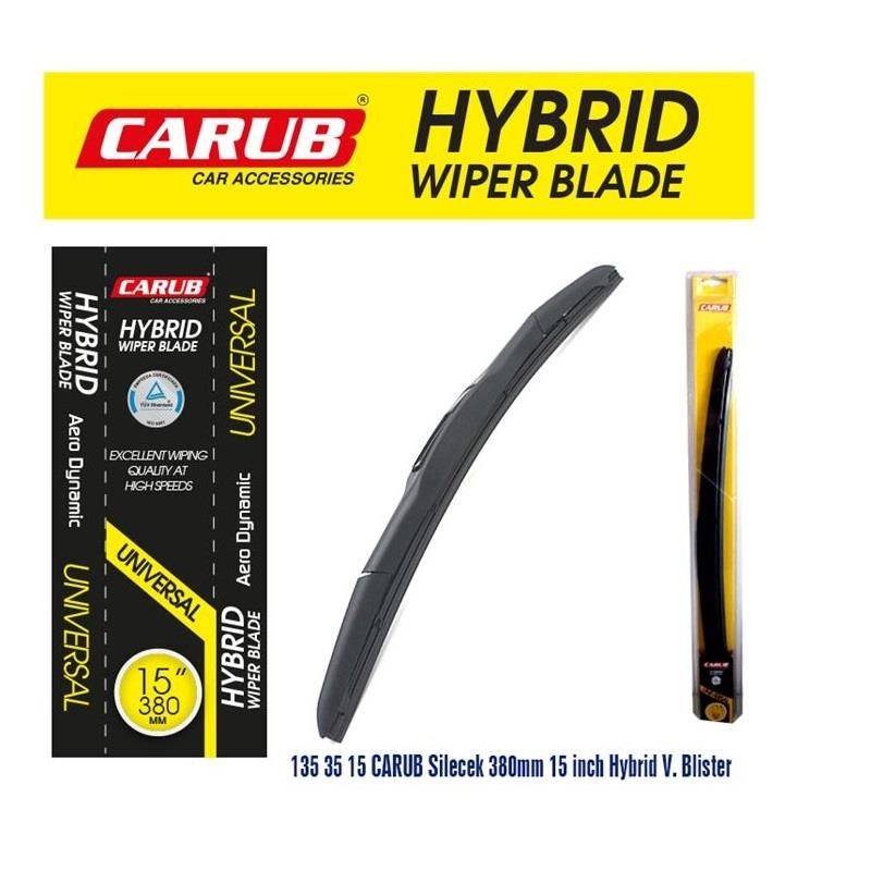 CARUB Silecek 380 mm 15 inch Hybrid V. Blister