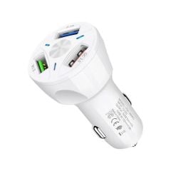 3'LÜ USB ÇAKMAKLIK POWER 3.0 HIZLI ARAÇ ŞARJ CİHAZI