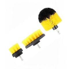 CARUB Genel Detay Temizlik Matkap Ucu Fırça 3lüSet