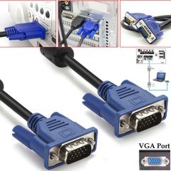VGA KABLOSU EKRAN LCD MONİTÖR BAĞLANTI KABLOSU