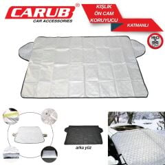 Kışlık Ön Cam Koruyucu Katmanlı 150x116 Cm