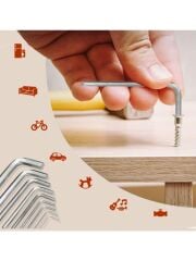 9 Parça Alyan Anahtar Seti