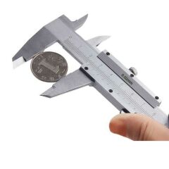 Paslanmaz Karbon Çelik Mekanik Kumpas Mikrometre