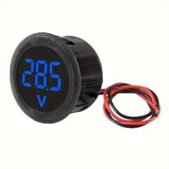 Dijital Voltmetre DC4-100V Yeşil Araç Karavan Motorsiklet Yat Tekne
