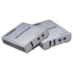 4k Uhd 60 Metre Kvm Swi̇tch HDMI Extender Cat5-6 (Uzatici)