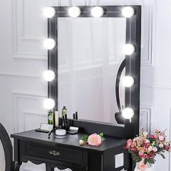 Profesyonel Makyaj Işığı – 10 LED Ampul, USB