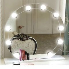 Profesyonel Makyaj Işığı – 10 LED Ampul, USB