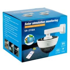 Kamera Görünümlü Solar Aydınlatma | Güneş Enerjili Güvenlik Lambası